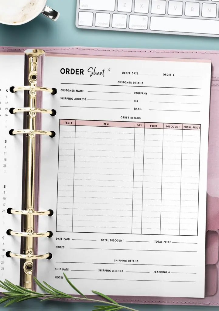 printable purchase order template