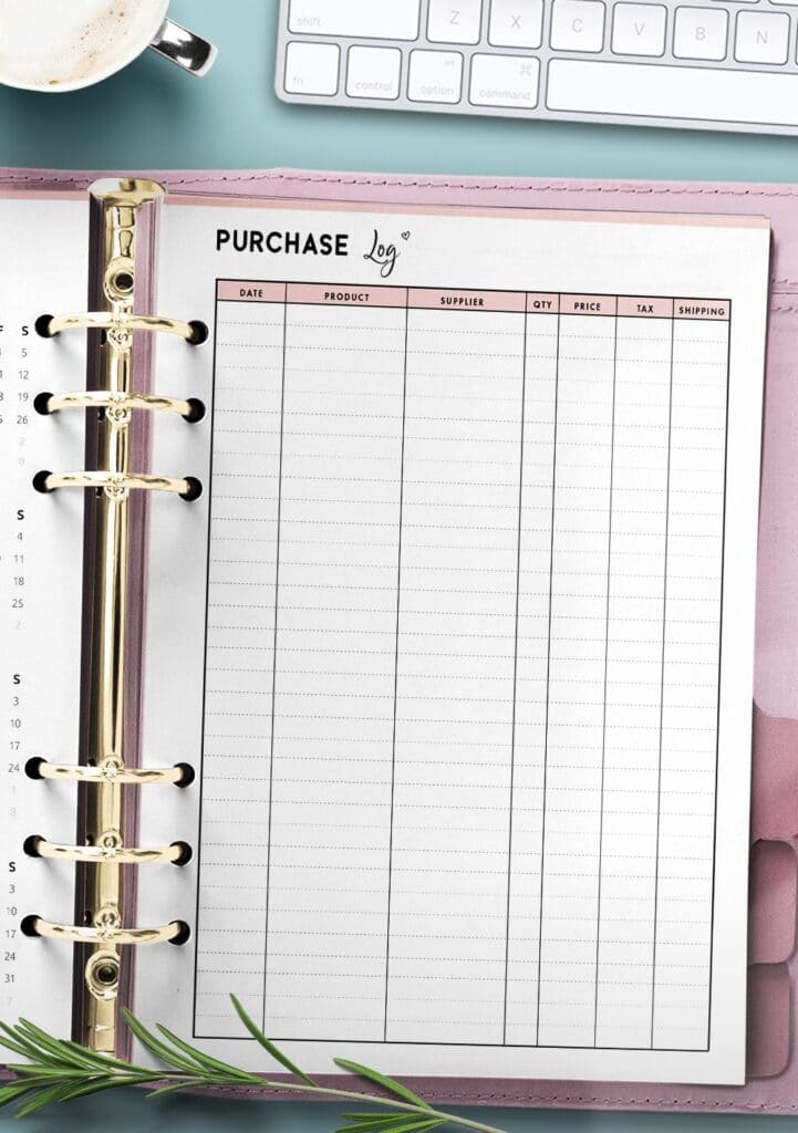 Free Printable Purchase Order Tracker World Of Printables