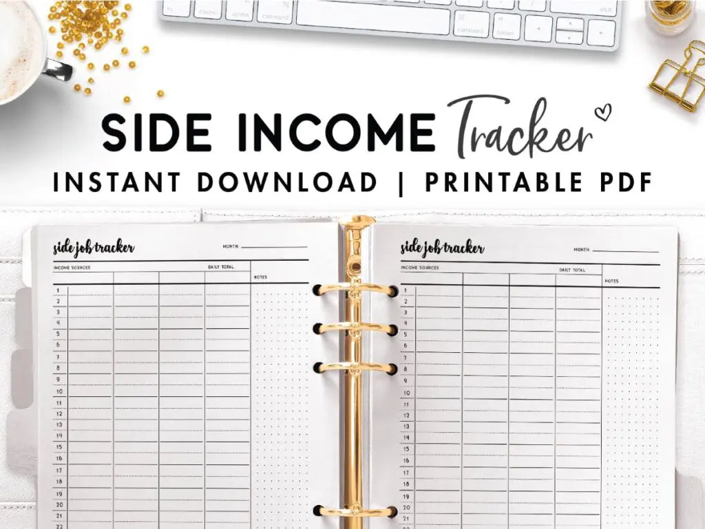 side hustle income tracker