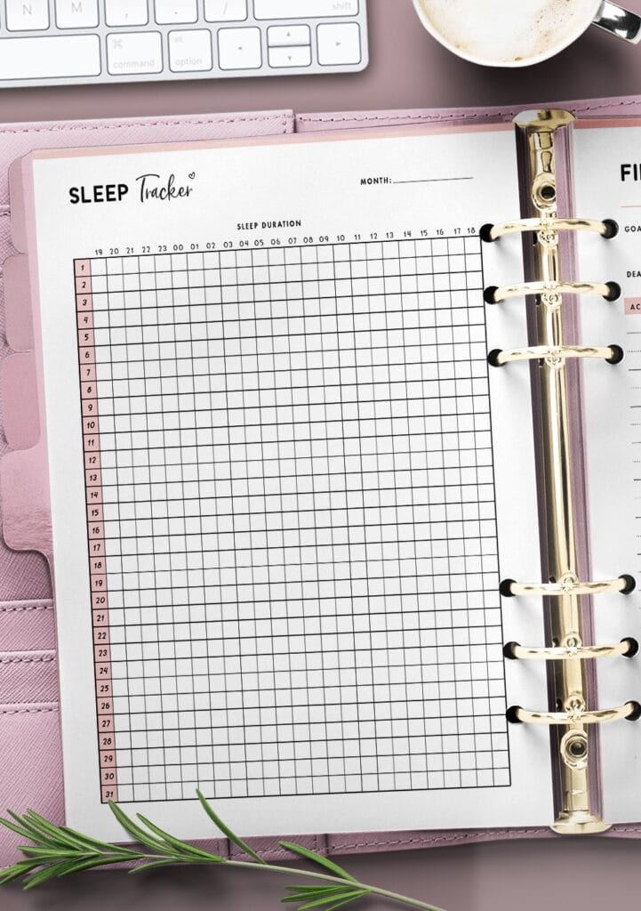 FREE Sleep Log Printable Template World of Printables