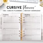 Planners Templates &amp; Printables - World of Printables