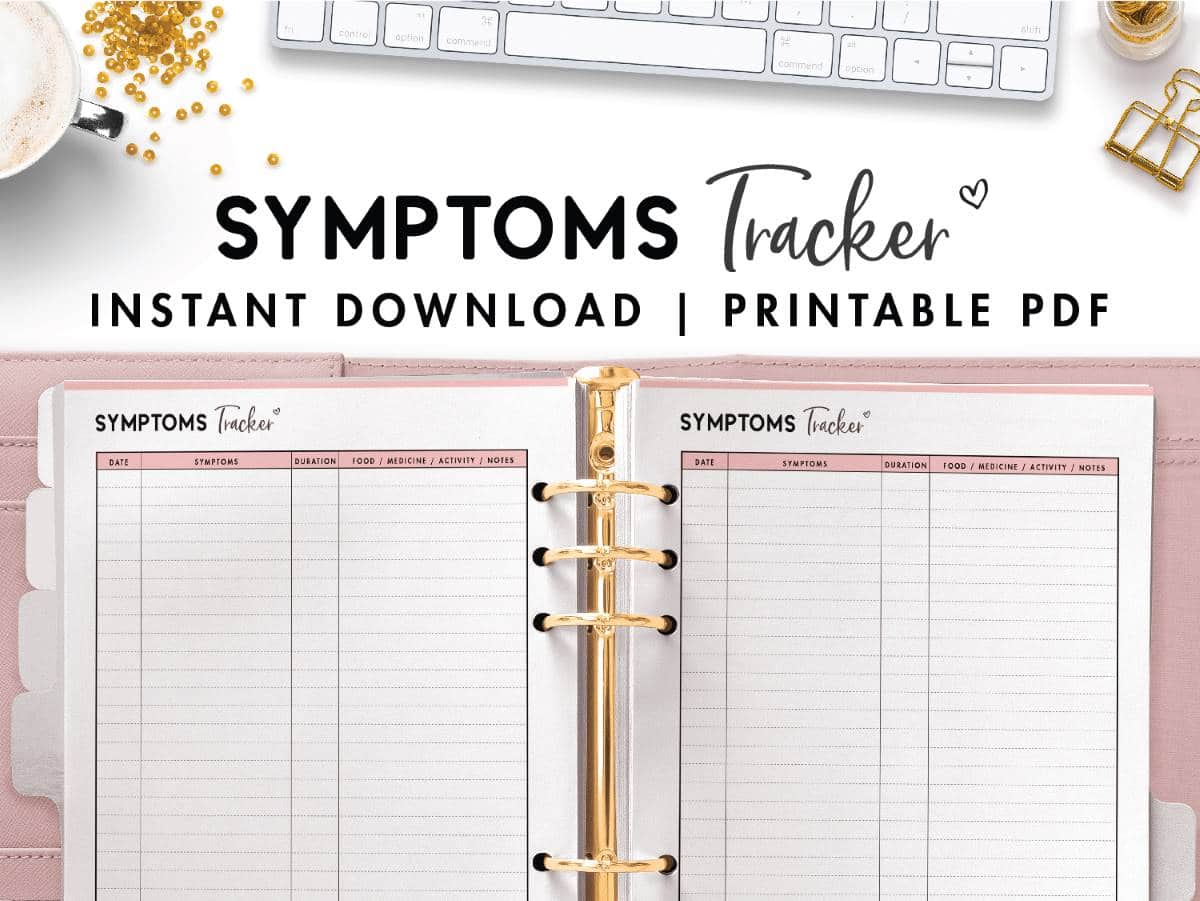 Free Printable Bold Stripe Workout Tracker - World of Printables