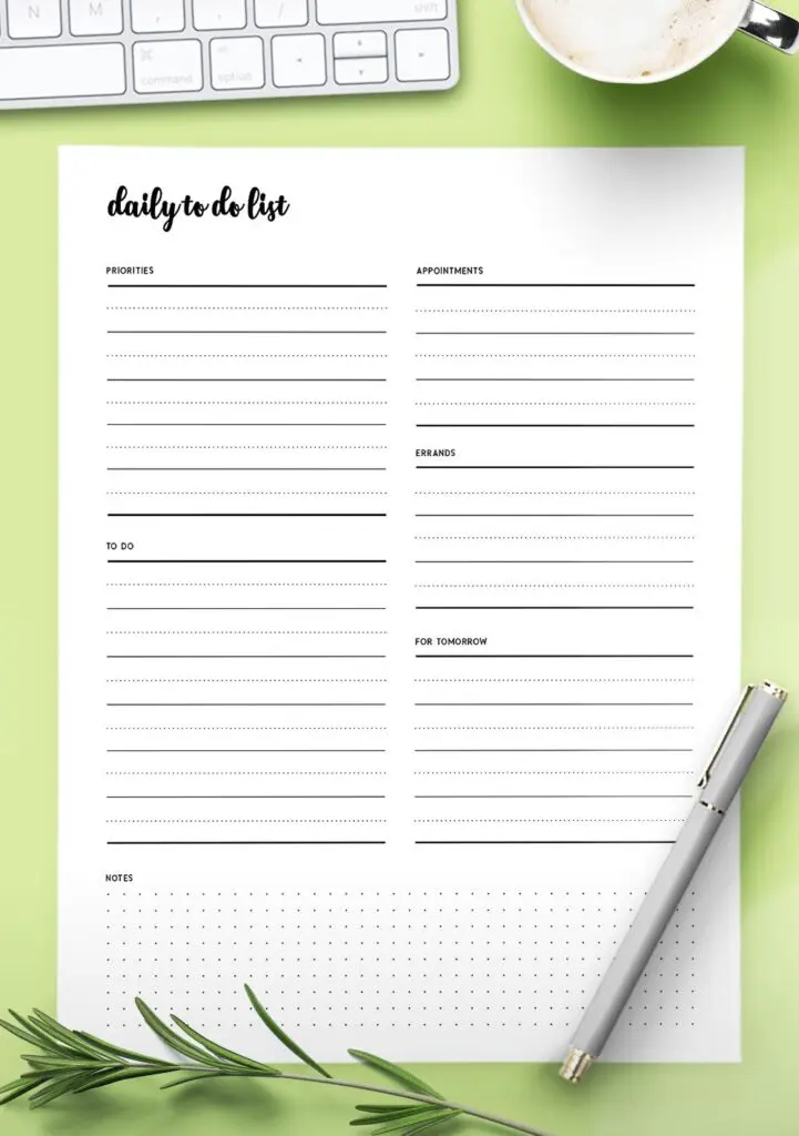 to do printable