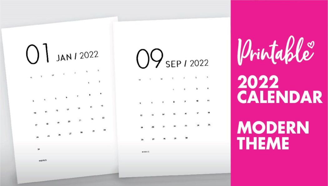 Wall Calendar 2022 Printable World of Printables