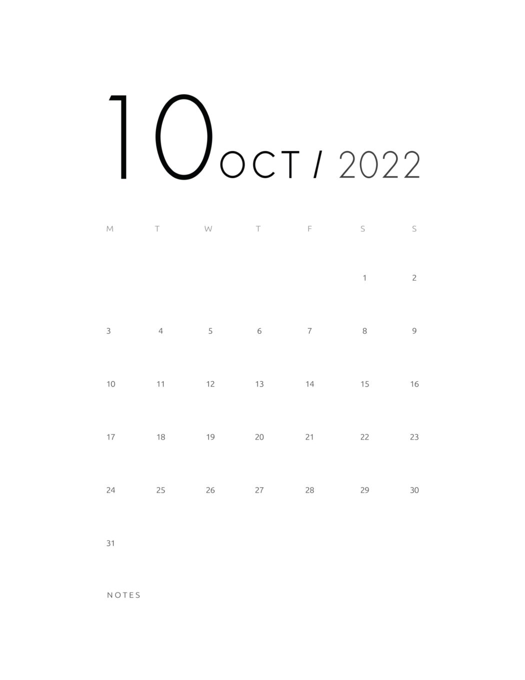 Wall Calendar 2022 Printable World of Printables