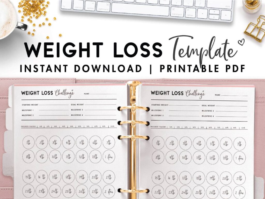 weight loss template free