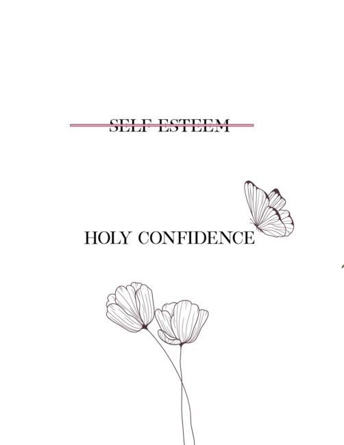 Holy Confidence - Free Printable Christian Wall Art