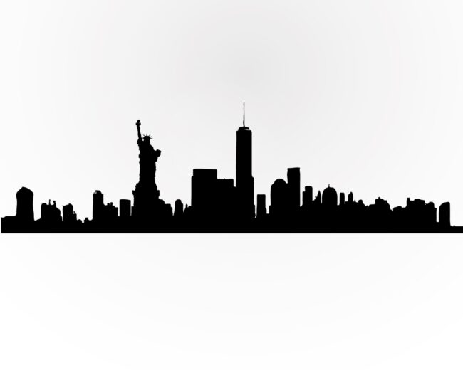 New York Skyline - Free printable New York Skyline Wall Art