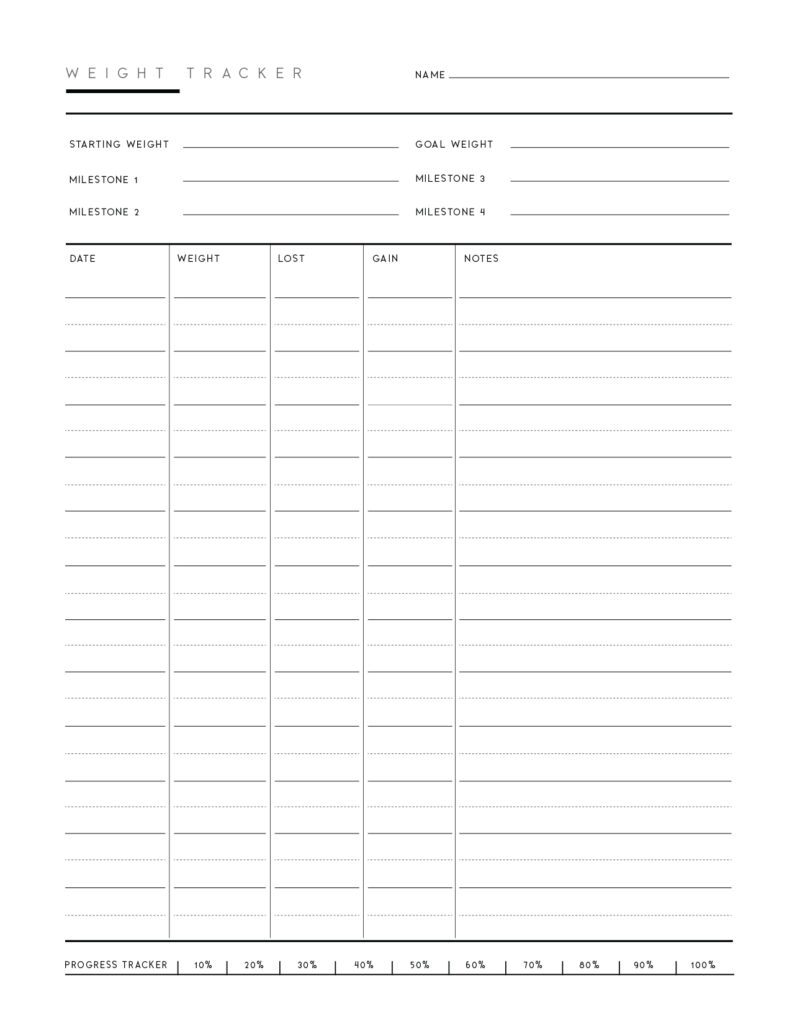 download-blank-weekly-weight-loss-tracker-template-pdf