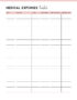 FREE Printable Medical Expenses Tracker - World of Printables