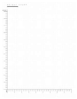 Free Printable Weight Loss Graph - World of Printables