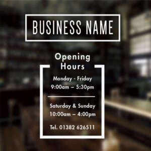 50 Free Business Hours Of Operation Sign Templates | Customize &amp; Print