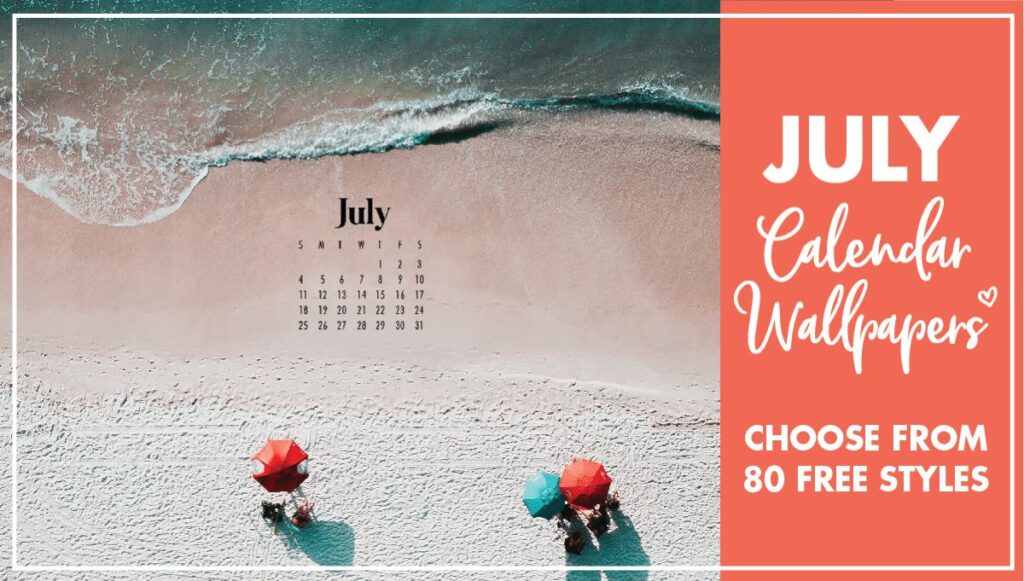 July Calendar Wallpaper - 80 Best Styles For Your Desktop Or Phone  Background