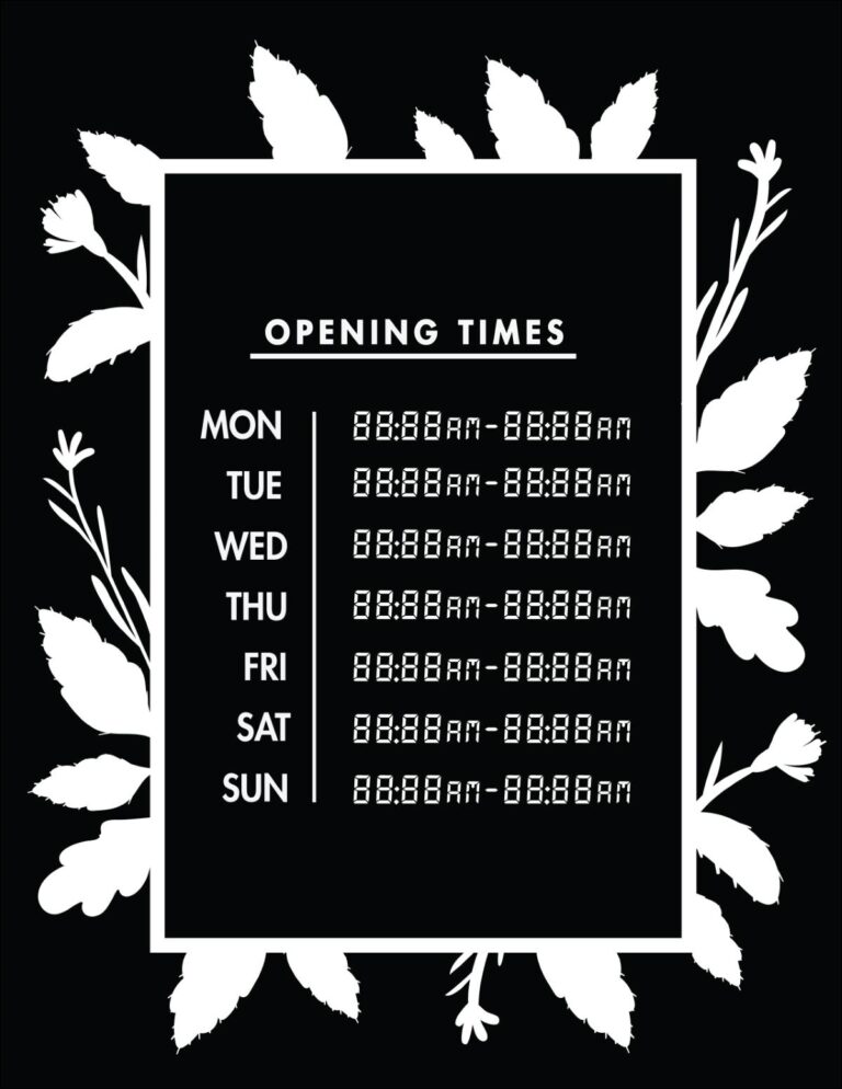50 Free Business Hours Of Operation Sign Templates Customize Print 50 free business hours of operation sign templates customize print