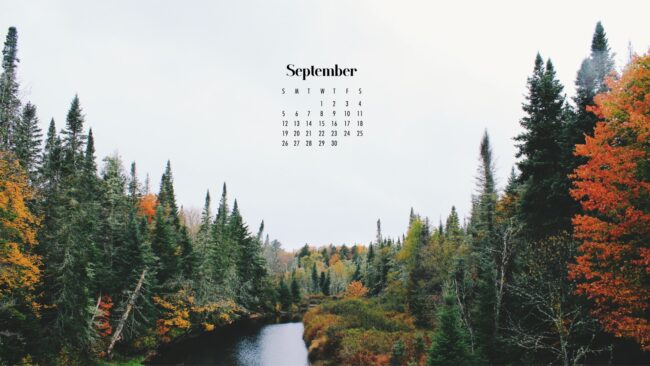 September Calendar Wallpaper - 38 Best Desktop & Phone Backgrounds