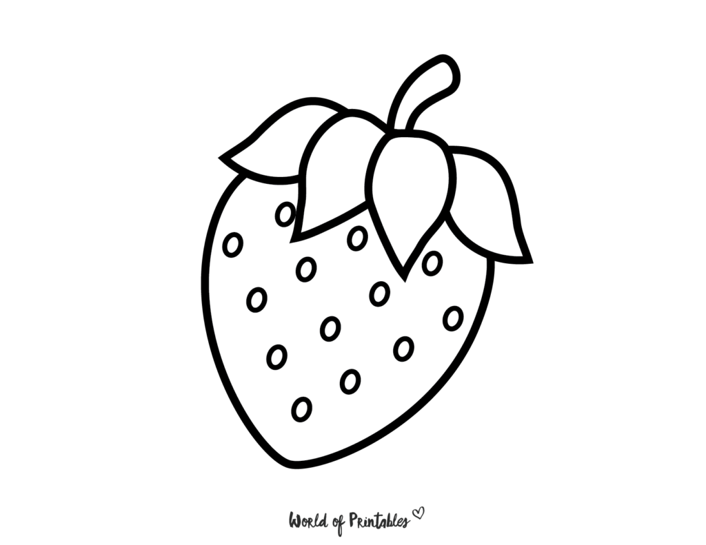 Simple Coloring Pages