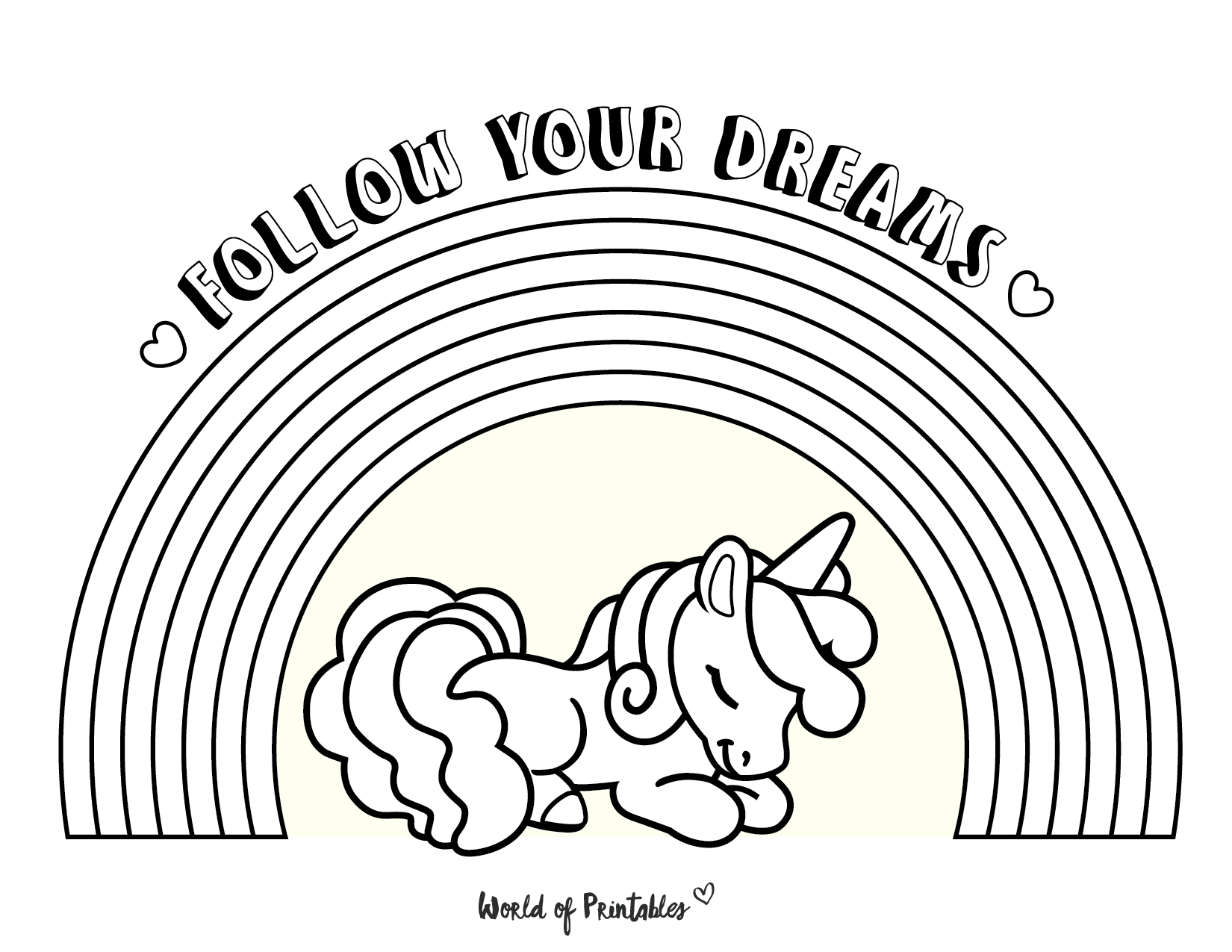 the best unicorn coloring pages for kids & adults - world of