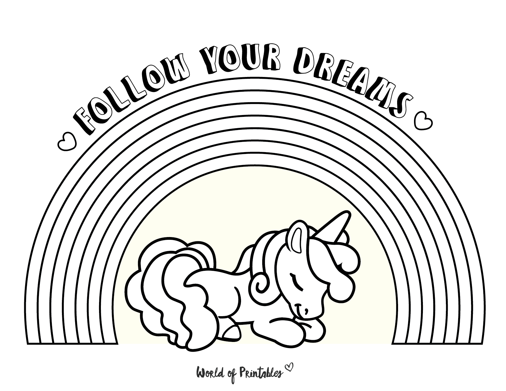 The Best Unicorn Coloring Pages For Kids Adults World of Printables