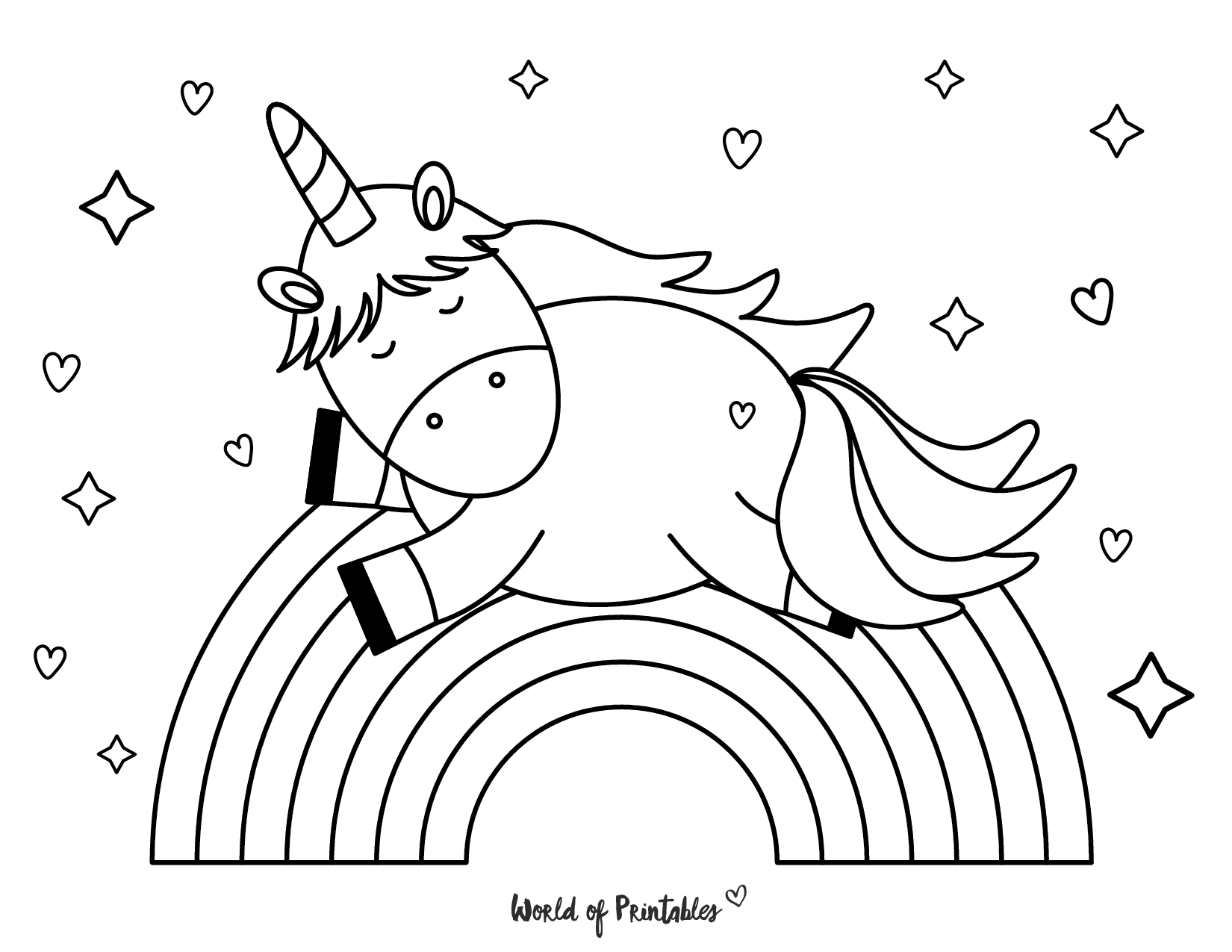 450  Coloring Pages Unicorn Pdf  Latest HD