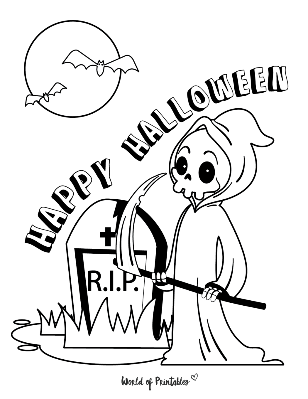 The 30 Best Halloween Coloring Pages For Kids & Adults World of