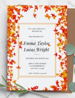 75 Best Wedding Invitation Templates | Customize &amp; Print For Free