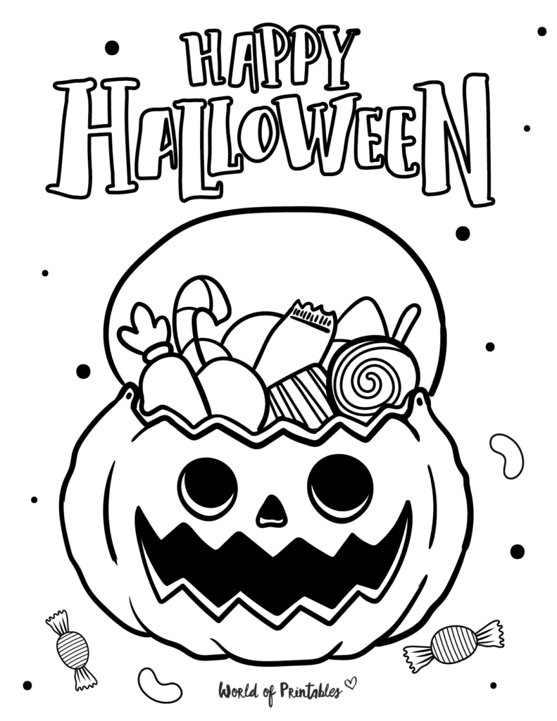 Pumpkin Coloring Page