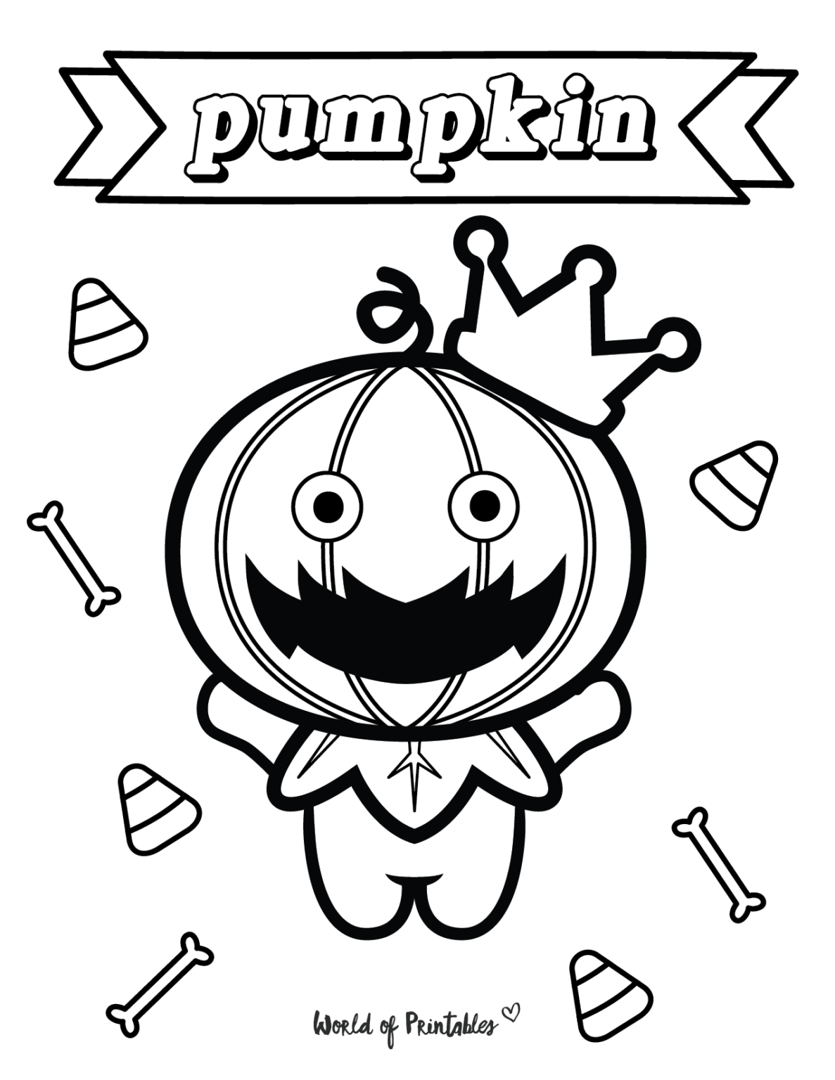 The 20 Best Halloween Coloring Pages For Kids & Adults - World of