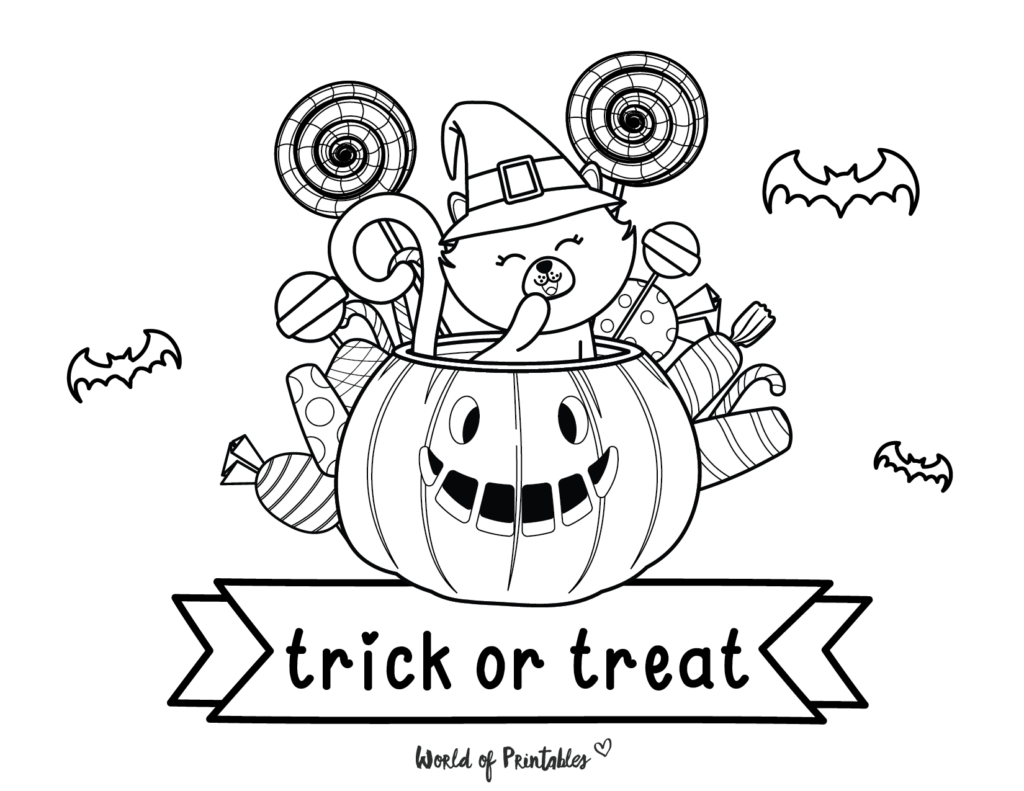 Pumpkin Coloring Sheet