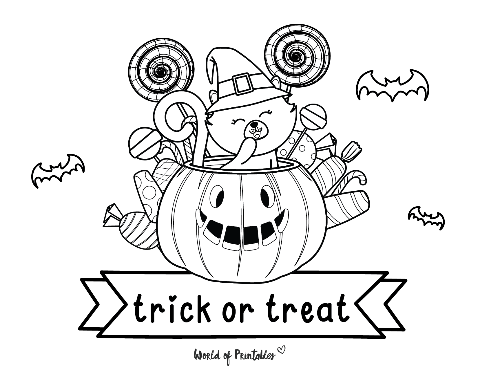 The 20 Best Halloween Coloring Pages For Kids Adults World Of Printables