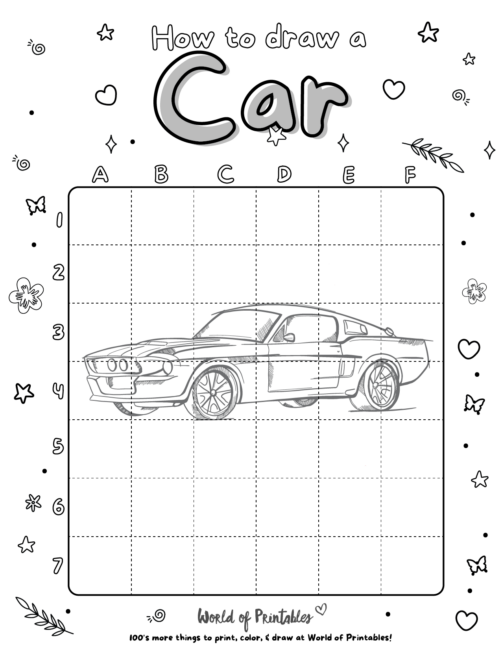 How To Draw A Car 2