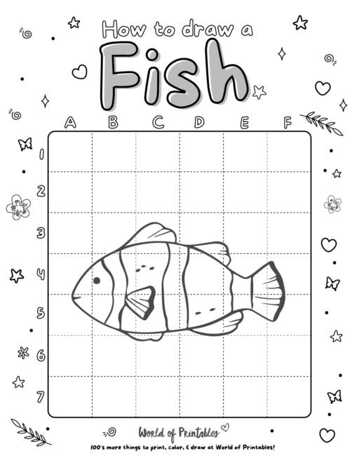 How To Draw A Fish