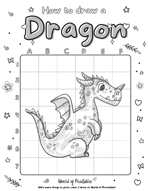 How To Draw a Dragon