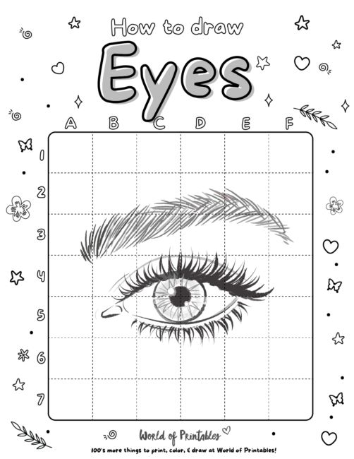 How To Draw a Eyes 2