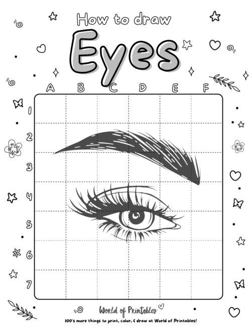 How To Draw a Eyes