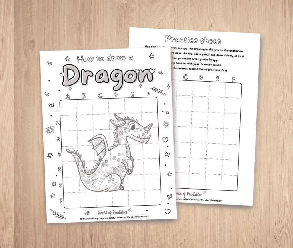 How To Draw a dragon step by step