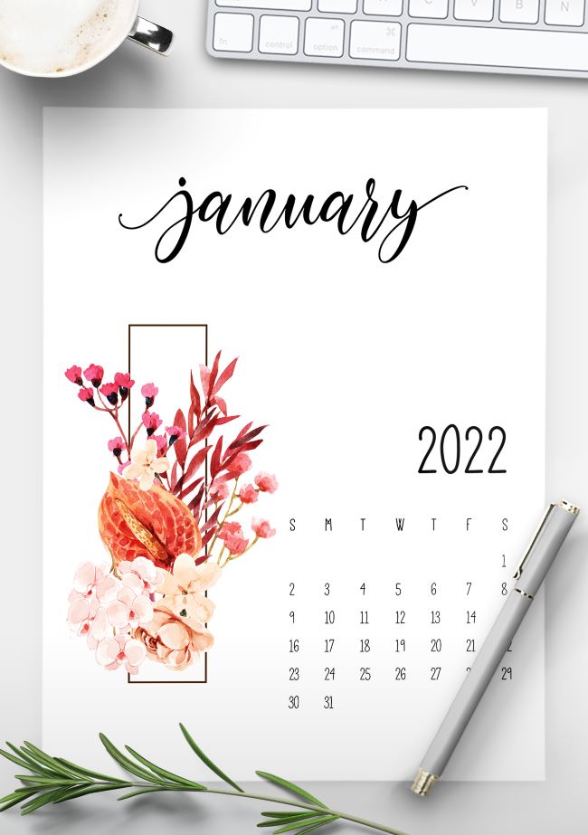 2022 free printable calendars lolly jane