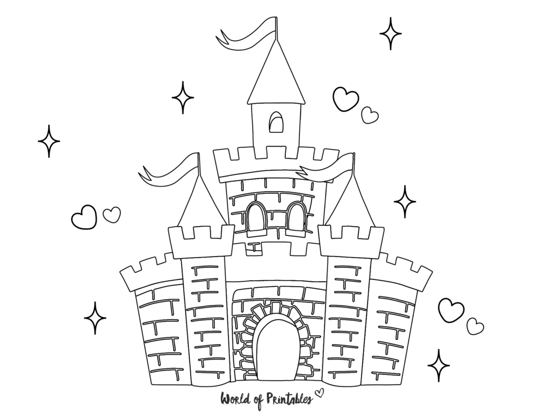 50+ Best Princess Coloring Pages | Free Printables For Kids - World of