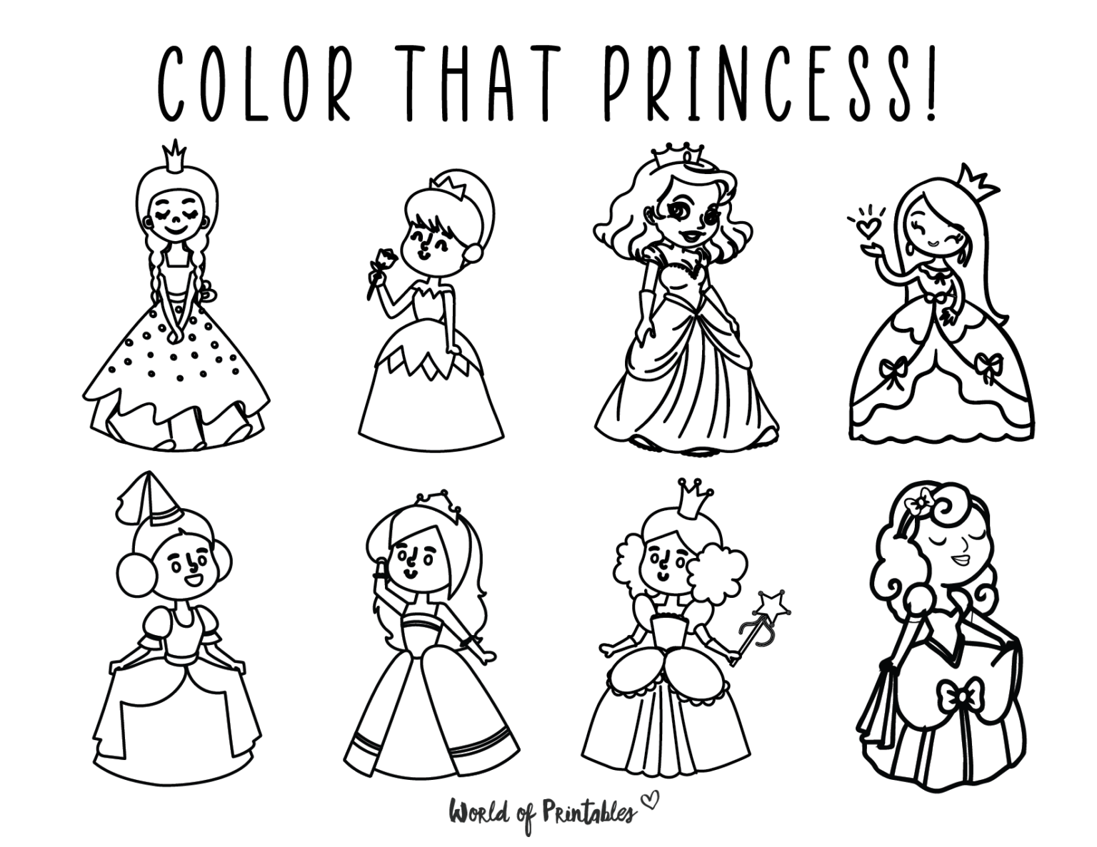 5 Free Printable Princess Coloring Pages For Kids Vrogue co