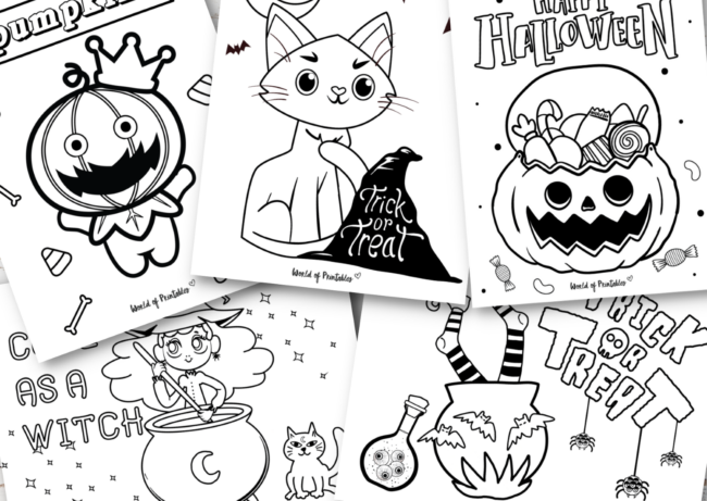 Free Printable Halloween Coloring Pages