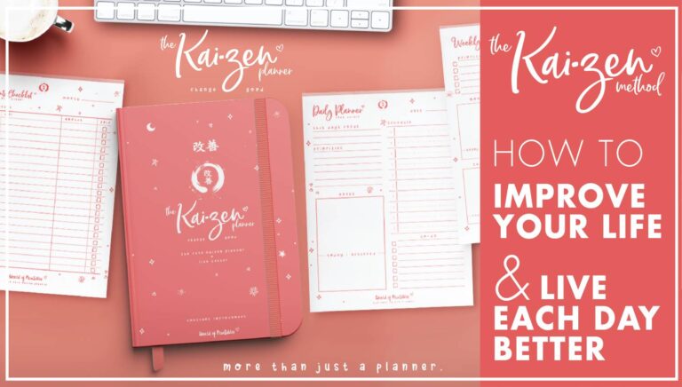Kaizen Daily Routine Example The Kaizen Method - How To Improve Your Life & Live Each Day Better