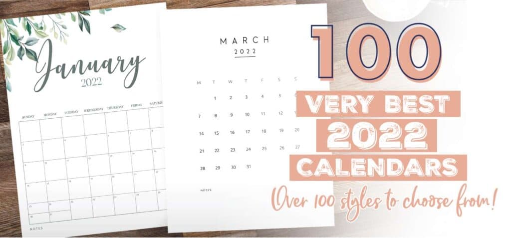 100 Best 2022 Calendars