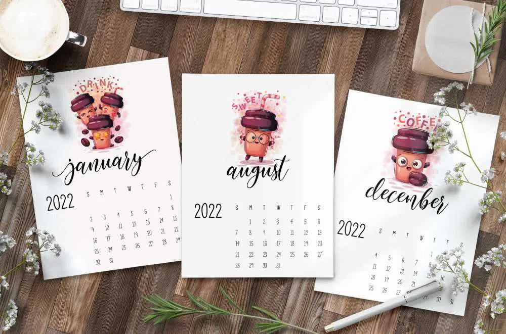 Free Funny Calendar 2022 Printable