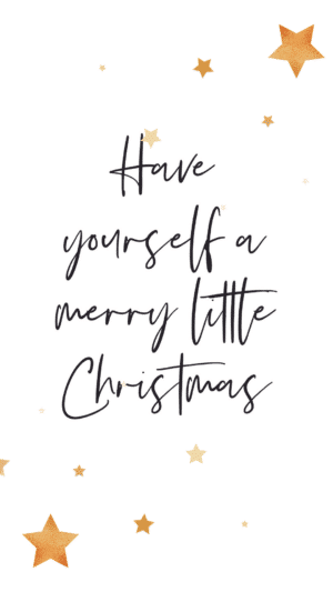 Free Printable Have Yourself A Merry Little Christmas Wall Art Print