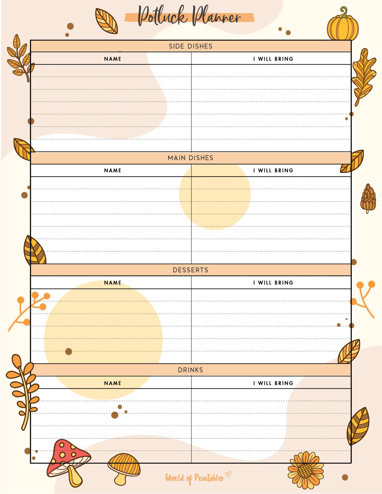 Thanksgiving Planner - Free 60 Page Planner That's Perfect For Thanksgiving