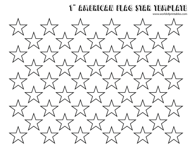 Free Star Template Printables - World of Printables
