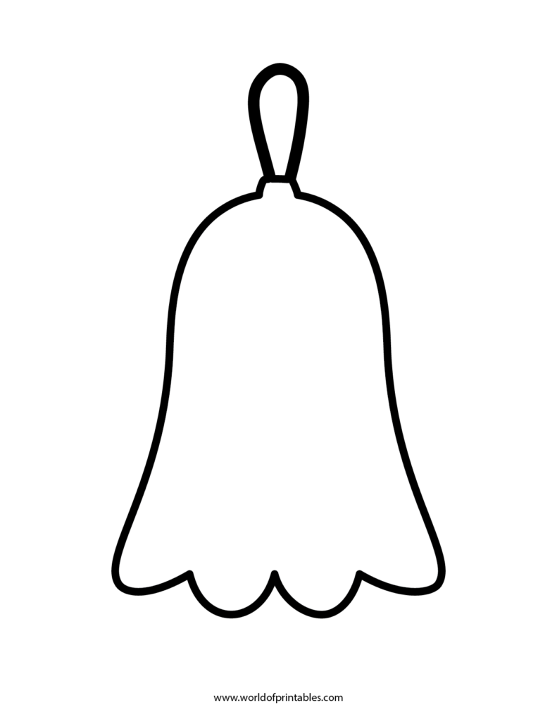 Bell Ornament Template