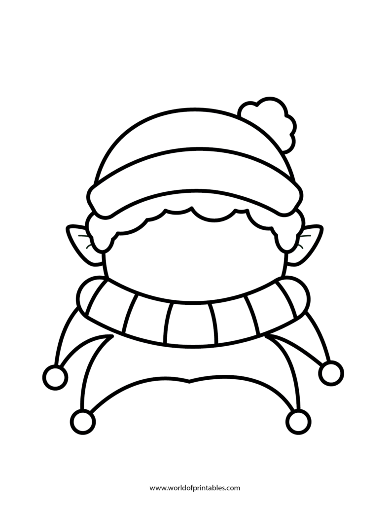 125 Free Christmas Template Printables - World of Printables