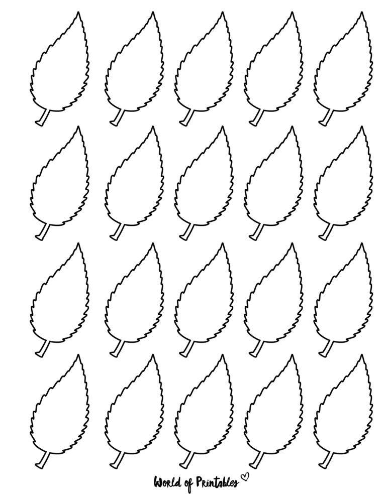 37 Printable Leaf Templates Outlines Shapes Free World Of Printables 37 Printable Leaf Templates Outlines Shapes Free World Of Printables