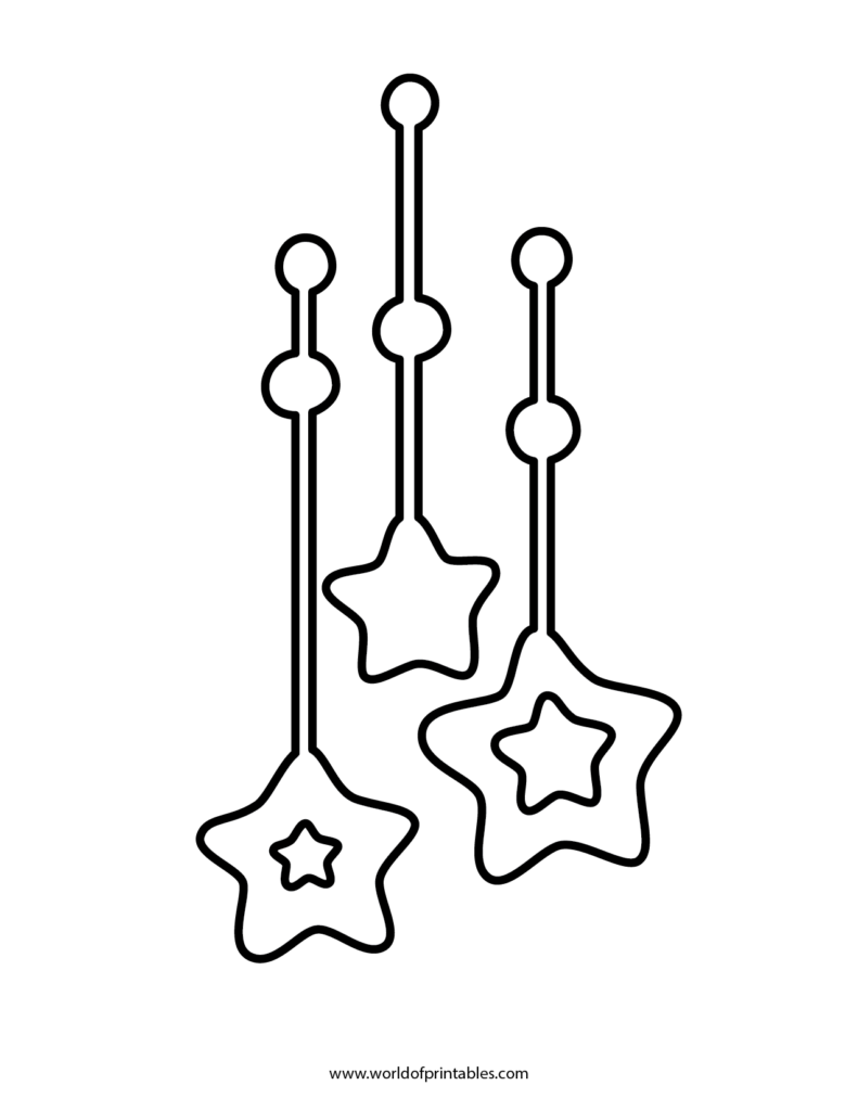 Star Ornament Template