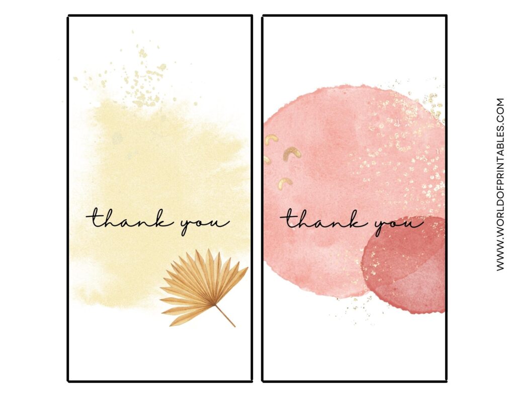 Watercolor Thanksgiving Place Cards Printable